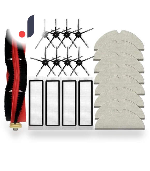 Main Side Brush HEPA Filter Mop Cloth Accessories — Parts & Accessories, Elegant Living House