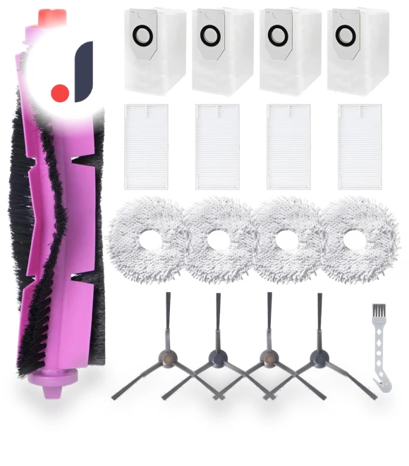Main Side Brush, Hepa Filter, Mop Cloth, Dust Bags Replacement Accessories Parts — Parts & Accessories, Elegant Living House