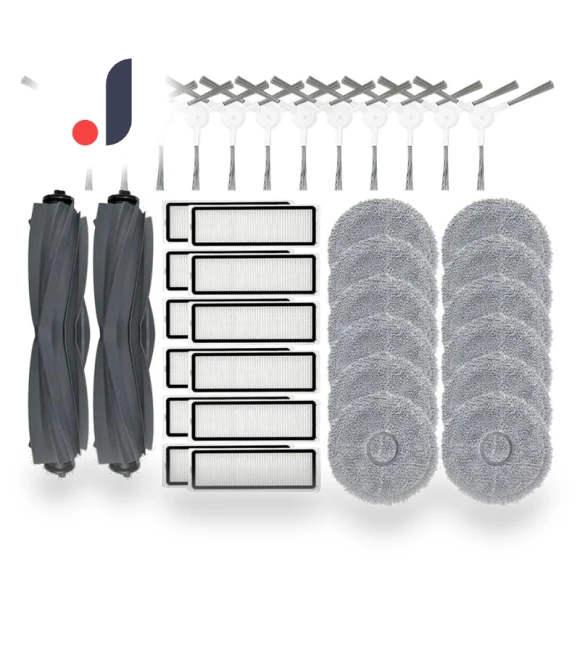 Main Side Brush HEPA Filter Replacement Mop Cloth for Dreame Bot L10 Prime/L10s Pro Robot Vacuum — Parts & Accessories, Elegant Living House