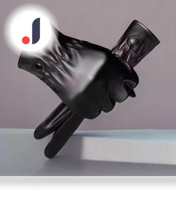 Men's Leather Touchscreen Gloves — Cold Weather Gloves, tanglihan