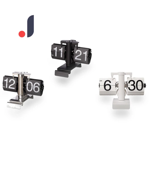 Modern Silent School Retro Flip Clock — Clocks, GYROBALL