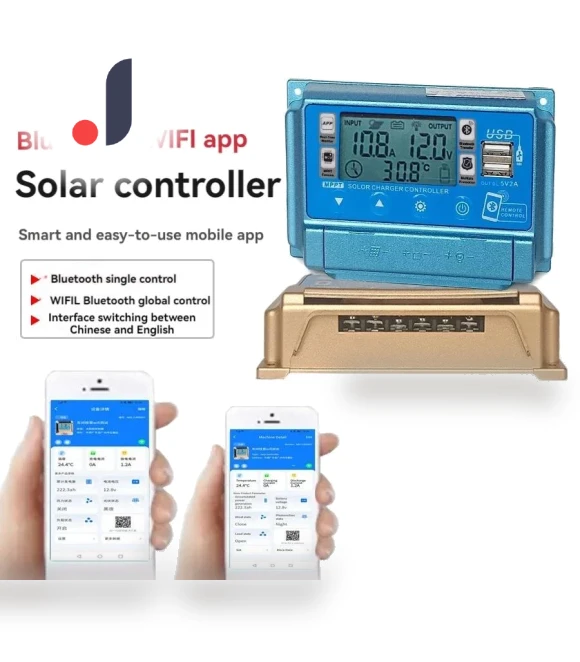 MPPT Solar Charge Controller — Power Management, Refreshing Home