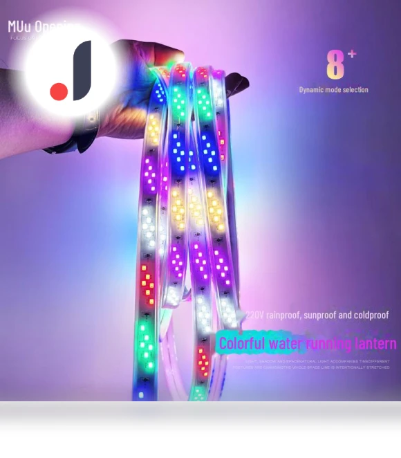 Multicolor LED Tent Light — LED Strips, AI Supermarket
