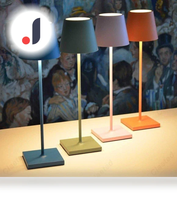 Rechargeable Wireless Desk Lamp — Lighting, Elegant Living House