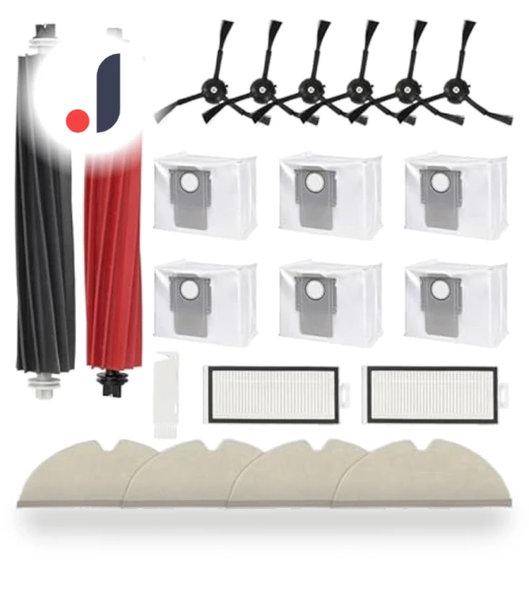 Replacement Accessory Kit for Roborock Robot Vacuum — Smart Cleaning Robots, Elegant Living House