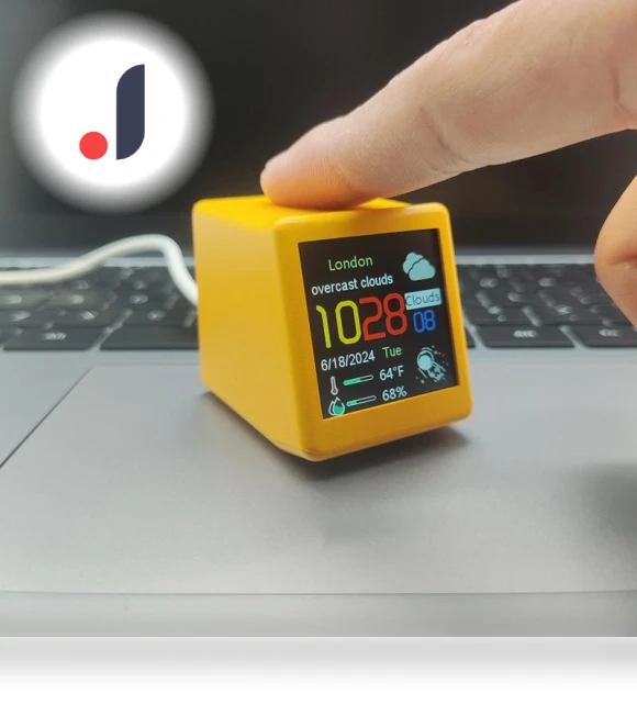 Smart Desktop Digital Clock with Weather Display — Clocks, Tulan market