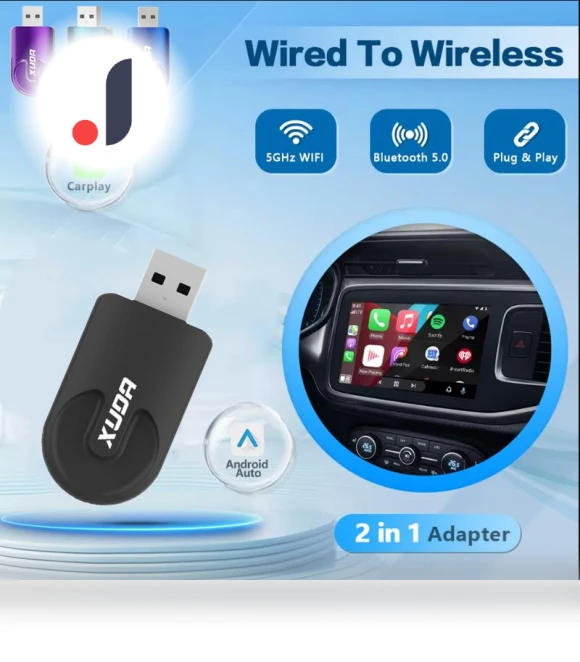 Smart Mini Box Wireless CarPlay Android Auto Wireless AI Box 2 in 1 — Car Accessories & Gadgets, IKEA Supermarket