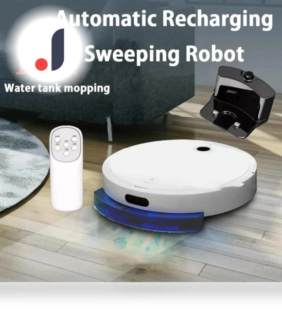 Super Quiet Sweeping Robot — Smart Cleaning Robots, Modern Home Furnishing