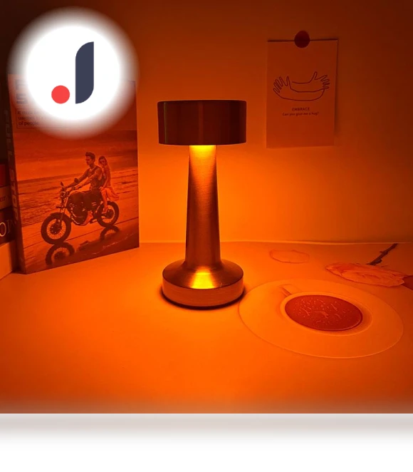 Touch LED Rechargeable Desk Lamp — Desk & Table Lighting, GYROBALL