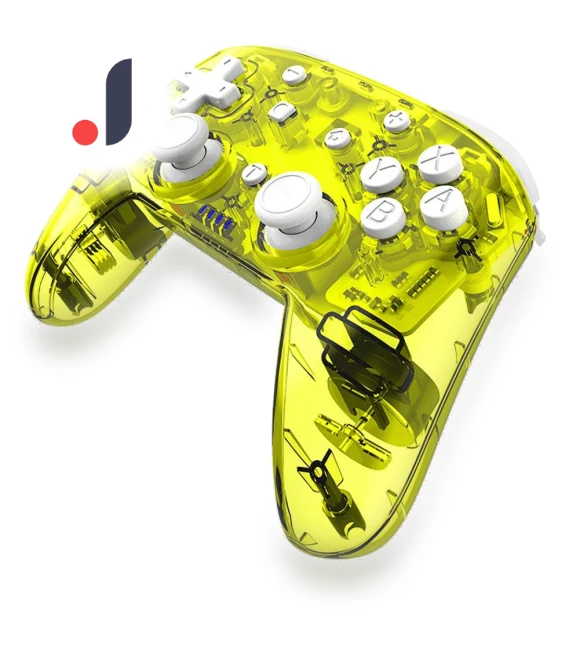 Transparent Wireless Bluetooth Vibration Game Controller — Gaming Controllers, Serene Homes
