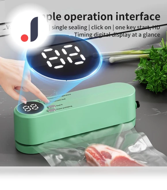 Universal Kitchen Vacuum Sealer with Inflation Function — Vacuum Bags, HY Life House