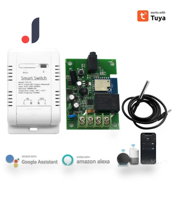 WiFi Smart Temperature Switch with Thermostat — Smart Home Modules, Tuya
