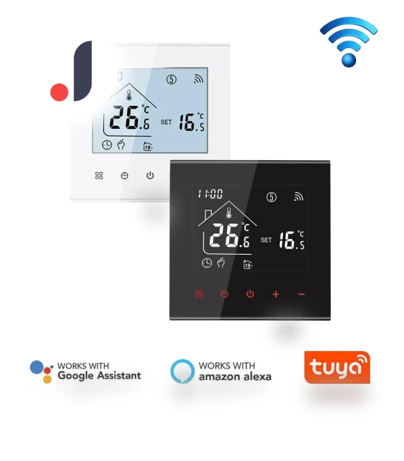 WiFi Thermostat for Electric/Water/Gas Boiler — HVAC Controls, Minco Thermostatic