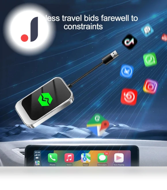 Wireless CarPlay and Android Auto Adapter — Phone Accessories, Kebidumei