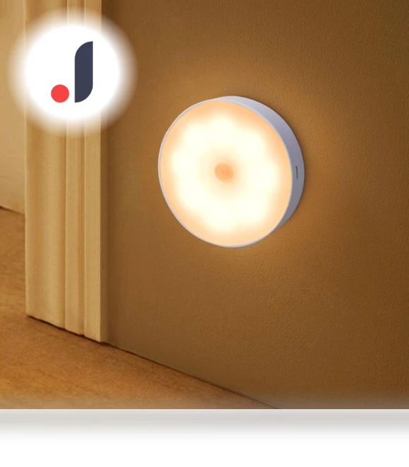 Wireless Motion Sensor LED Night Light — Night Lights, Binchi Lighting Appliances