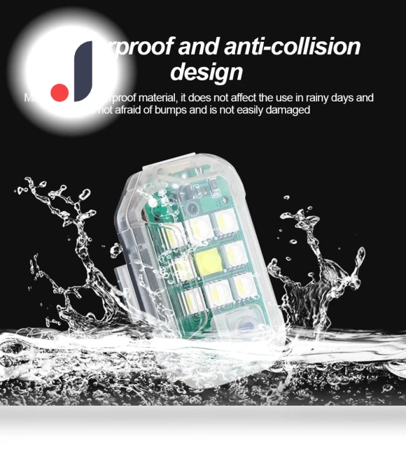 Wireless Remote Control LED Strobe Light — Vehicle Safety Signals, A Auto Parts Mall