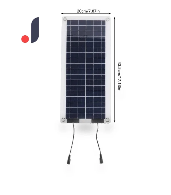 100W Polycrystalline Solar Panel with Controller — Renewable Energy Solutions, Stone Home