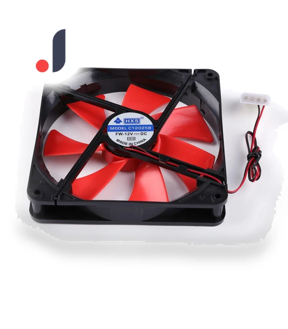 140mm 4-Pin DC 12V PC Case Fan — CPU Fans, Optimized General