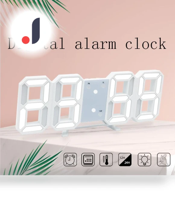 3D Digital Alarm Clock — Clocks, AE Selection