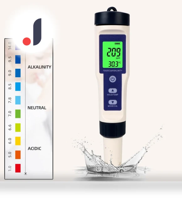5-in-1 Water Quality Detector — Hydrometers, Build My Home