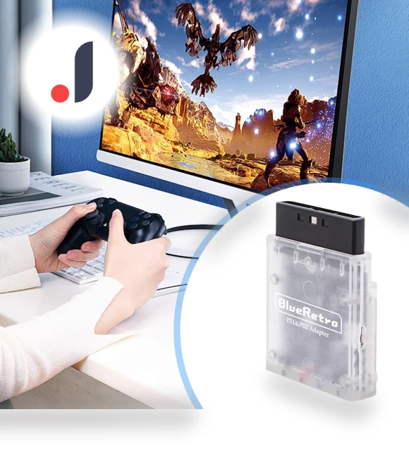 Bluetooth-Compatible Wireless Controller Adapter — Adapters, Home Furnishing Department Mall