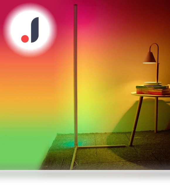Bluetooth LED Light Panel — Standing Lights, OFFICE-MALL