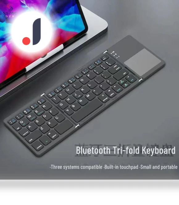 Compact Wireless Bluetooth Keyboard with Touchpad — Keyboards, Computer boost