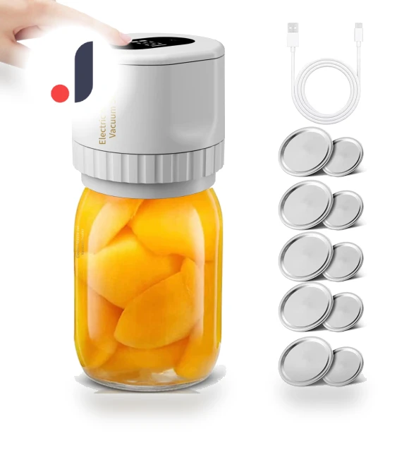 Electric Mason Jar Vacuum Sealer — Vacuum Bags, Everyday essentials