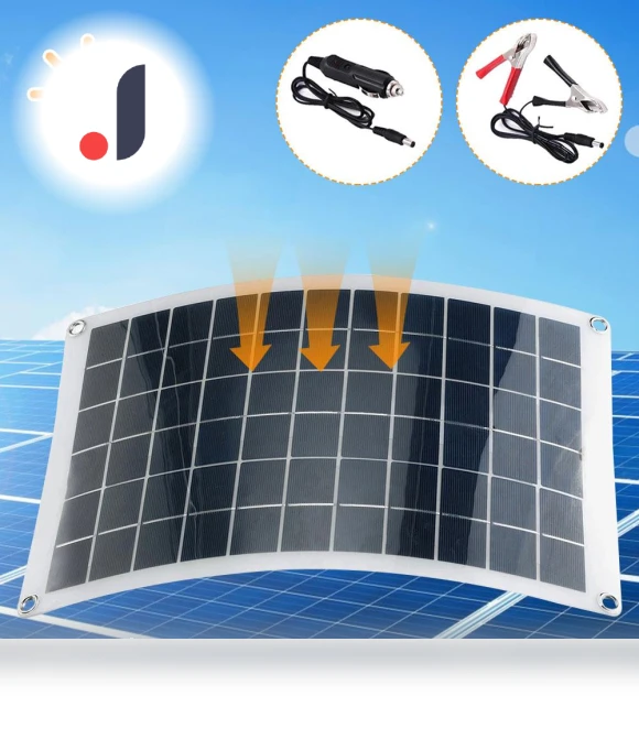 Flexible Solar Panel Charger — Solar Charging Solutions, KITCHEN-MALL