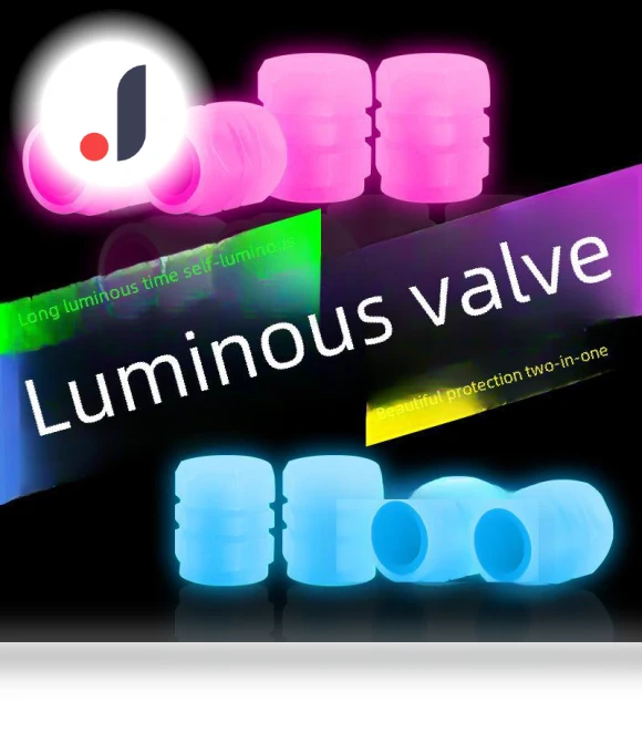 Glowing Valve Cap — Fuel Caps, AI Supermarket