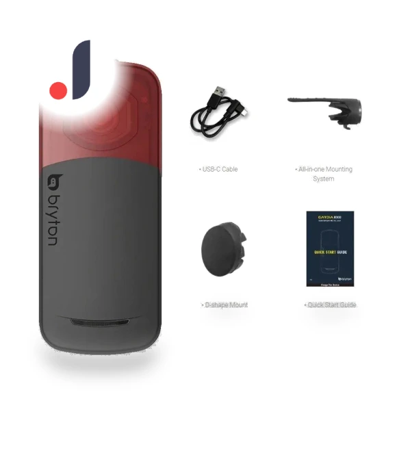 Intelligent Bicycle Radar Rear Light — Bike Headlights, Rainbow Rain