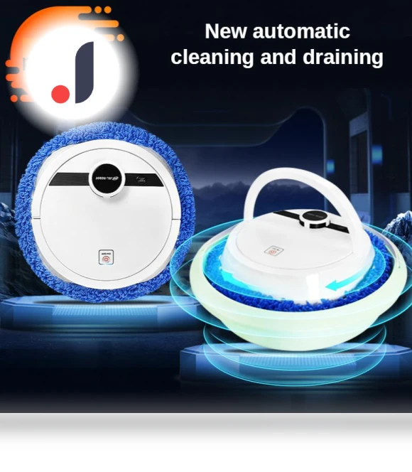 Intelligent Sweeping Robot — Smart Cleaning Robots, Cozy Cottage-Relax