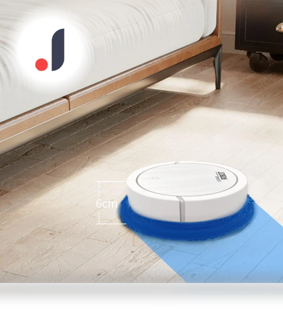 Intelligent Sweeping Robot — Smart Cleaning Robots, Cozy Cottage-Relax