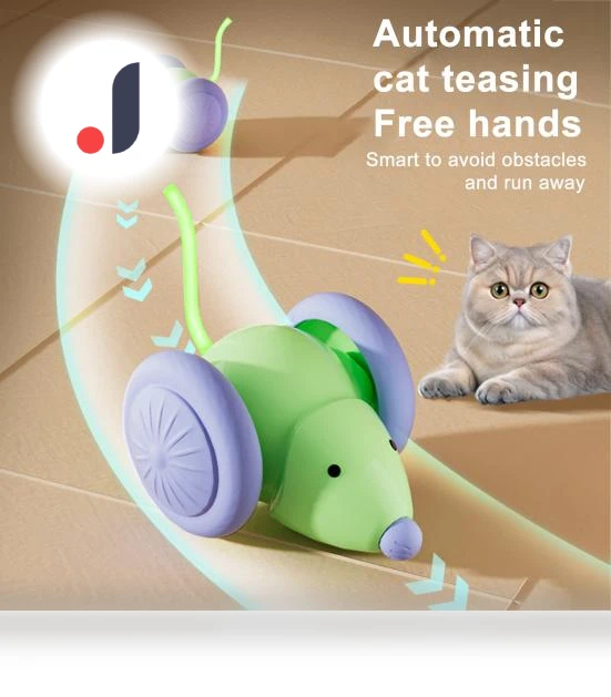 Interactive Electric Mouse Toy for Cats — Cat Playthings, KLM