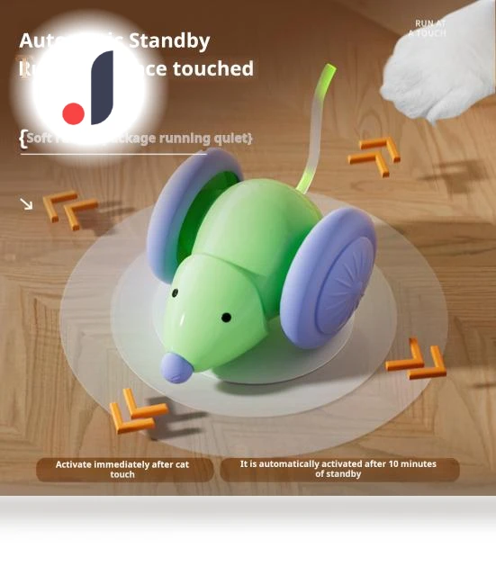 Interactive Electric Mouse Toy for Cats — Cat Playthings, Vogue Wardrobe