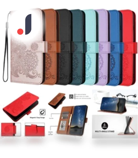 Leather Flip Case with Card Slots — Flip Cases, huhong718