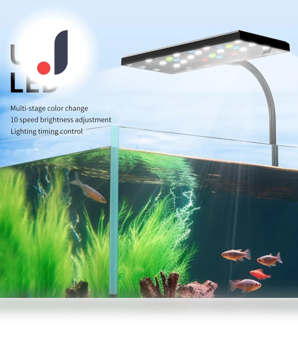 LED Aquarium Light with Adjustable Brightness — Lights, Stone Home