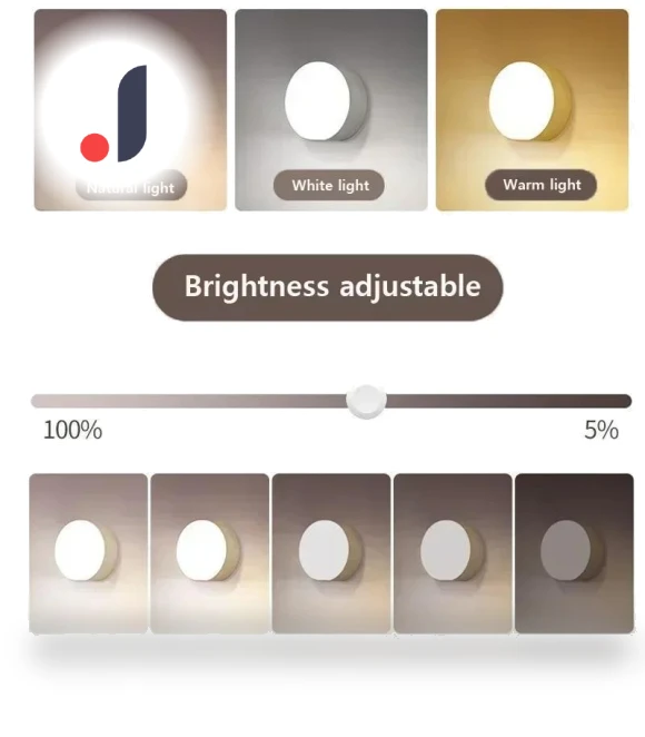 LED Touch Night Light with Motion Sensor — Night Lights, Rainbow Rain