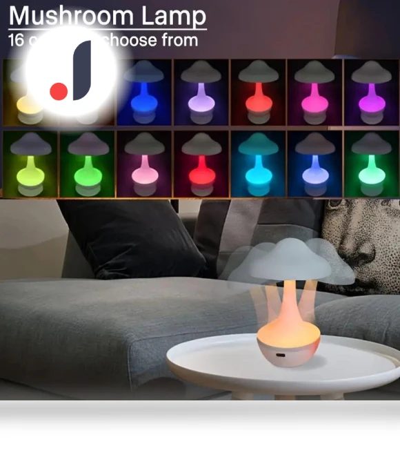 Night Light Mushroom Lamp — Night Lights, Build My Home