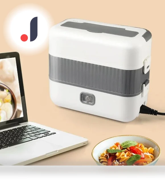 Portable 2L Smart Electric Heated Lunch Box — Lunch Boxes, Good Household Items