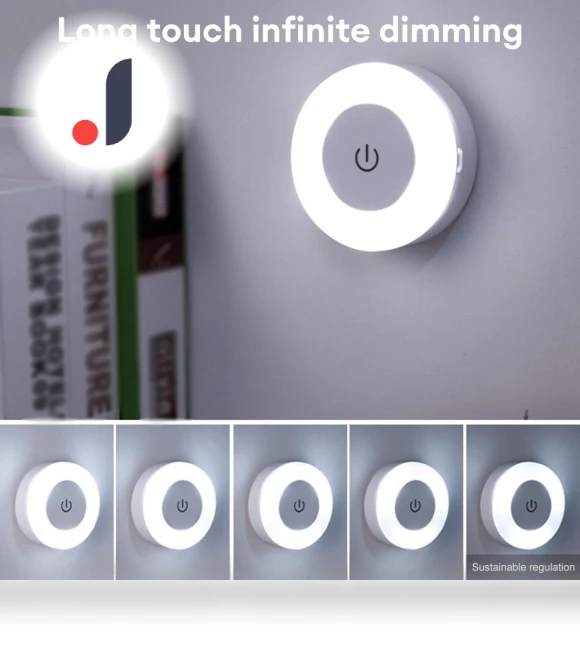 Portable LED Touch Night Light — Night Lights, The Home Vault