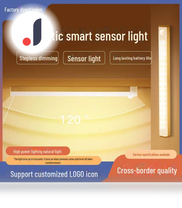 Rechargeable LED Motion Sensor Light Strip — LED Strips, AI Supermarket