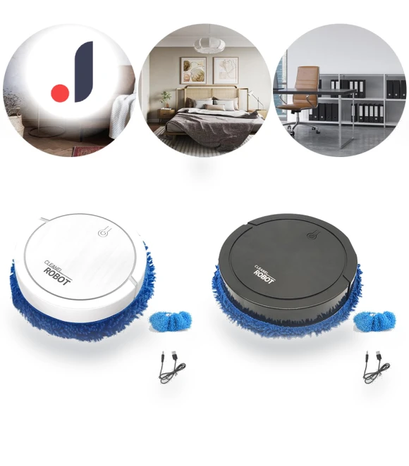 Silent Intelligent Floor Cleaning Robot — Smart Cleaning Robots, Good Household Items