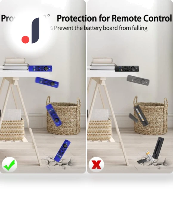 Silicone Cover for Amazon Fire TV Remote Control — Protective Cases, Auto Home Solutions