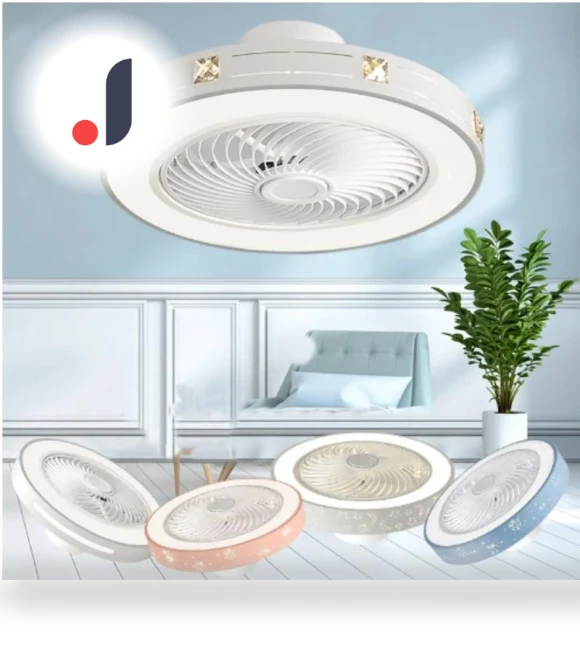 Smart Ceiling Fan with Light — Ceiling Fans, KITCHEN-MALL