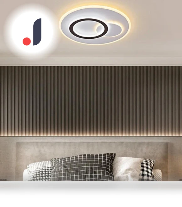 Smart LED Ceiling Light — Overhead Lighting, Cozy Cottage-Relax