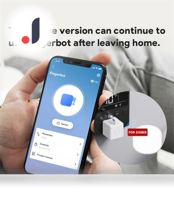 Smart Mesh Fingerbot Plus Switch — Smart Home Hubs & Controllers, Build My Home
