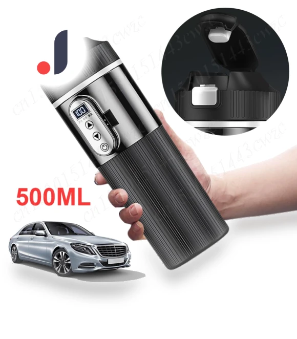 Smart Temperature Sensor Car Heating Cup — Beverage Warmers, Home Furnishing Department Mall