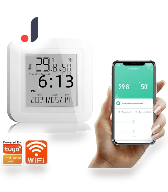 Smart WiFi Temperature and Humidity Sensor — Home Climate Control, Smarter than future