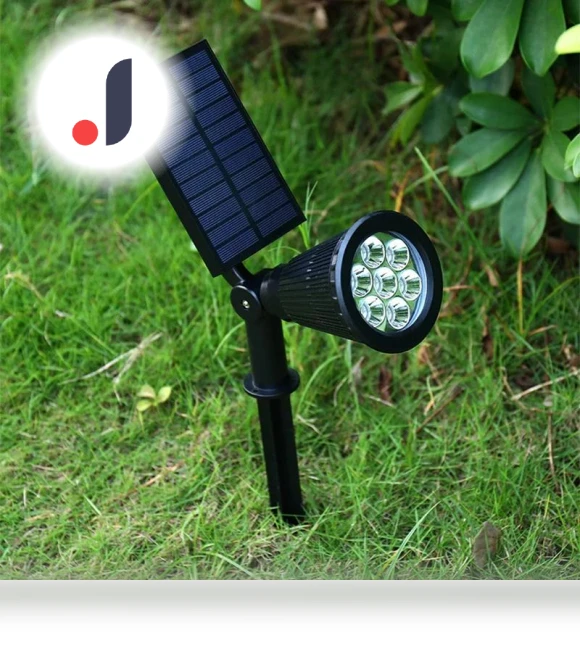 Solar Powered LED Lawn Lamp — Garden Illumination, Optimized General